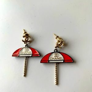 Authentic Chanel earrings limited edition prelove